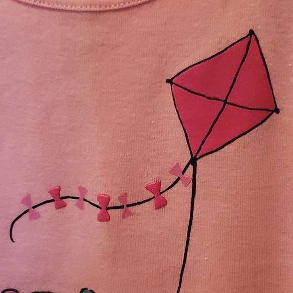 NWT New Gymboree Pink Short Sleeve Graphic Top Tee Toddler Size 3T - Picture 6 of 7